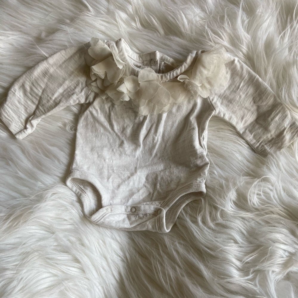 Koala Baby onesie with tulle bow